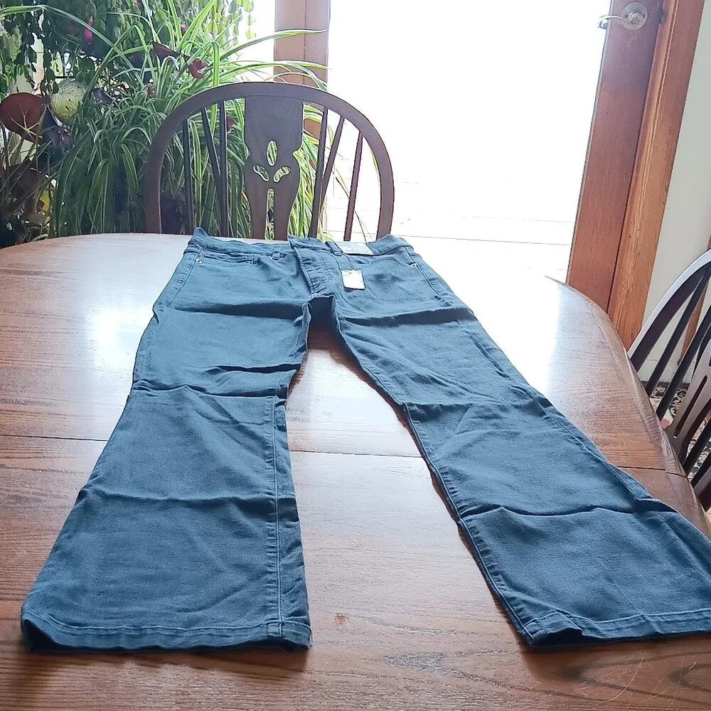 Express High Rise Flare Jeans - Picture 1 of 3